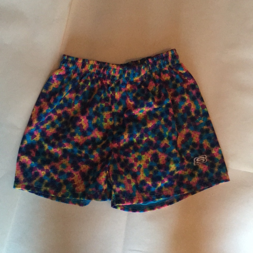 Girls multi-colored shorts